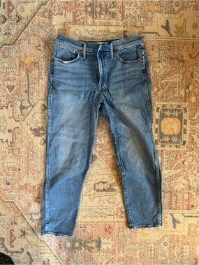 Madewell Stovepipe Blue Denim Jeans - Sz 31